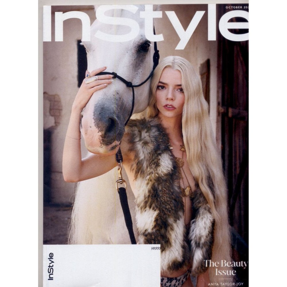 Listed here is INSTYLE OCTOBER 2021 - HOT OFF THE PRESS - The Beauty Issue ANYA